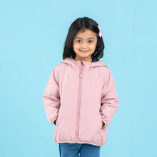 Load image into Gallery viewer, BABY GIRLS QUILTING JACKET- LIGHT PINK
