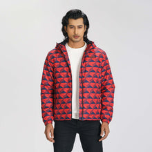 Load image into Gallery viewer, Mens Red Quilted Jacket
