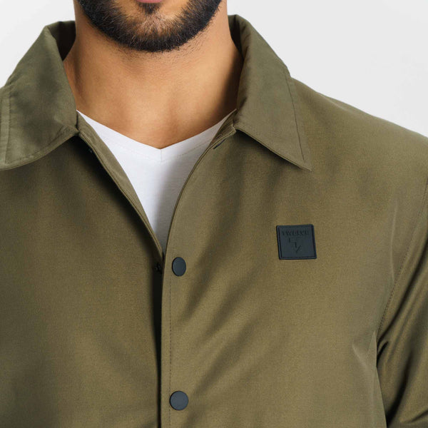 Men’s Olive Shacket