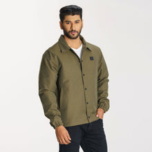 Load image into Gallery viewer, Men’s Olive Shacket
