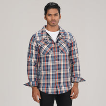 Load image into Gallery viewer, MENS SHACKET-BLUE CHECK
