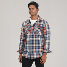 Load image into Gallery viewer, MENS SHACKET-BLUE CHECK
