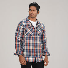 Load image into Gallery viewer, MENS SHACKET-BLUE CHECK
