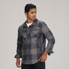 Load image into Gallery viewer, MENS SHACKET-GREY CHECK
