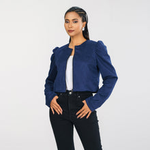 Load image into Gallery viewer, Women Navy Shacket
