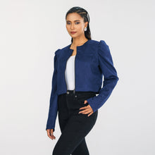 Load image into Gallery viewer, Women Navy Shacket
