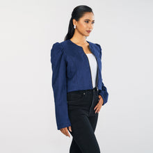 Load image into Gallery viewer, Women Navy Shacket
