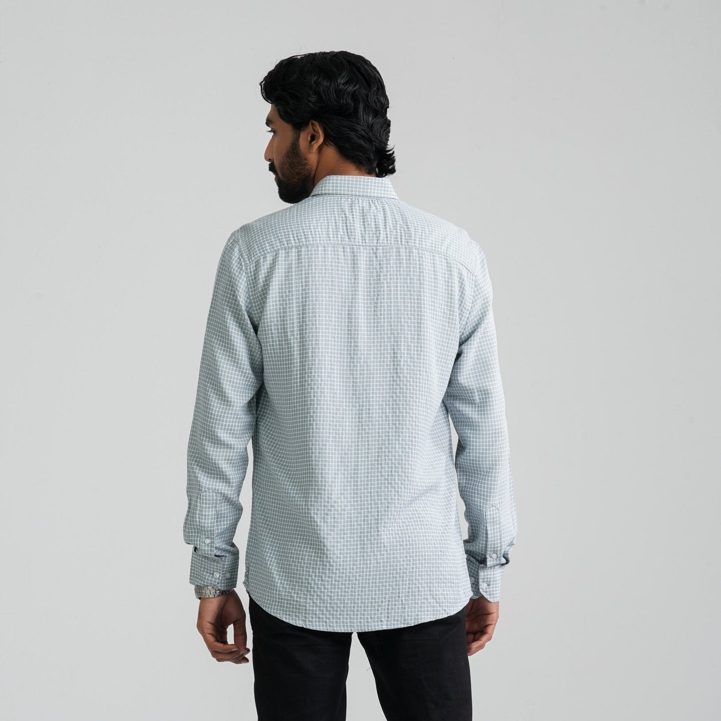 Men’s Ash Check Casual Shirt