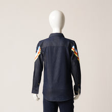 Load image into Gallery viewer, BOYS L/S SHIRT-NAVY
