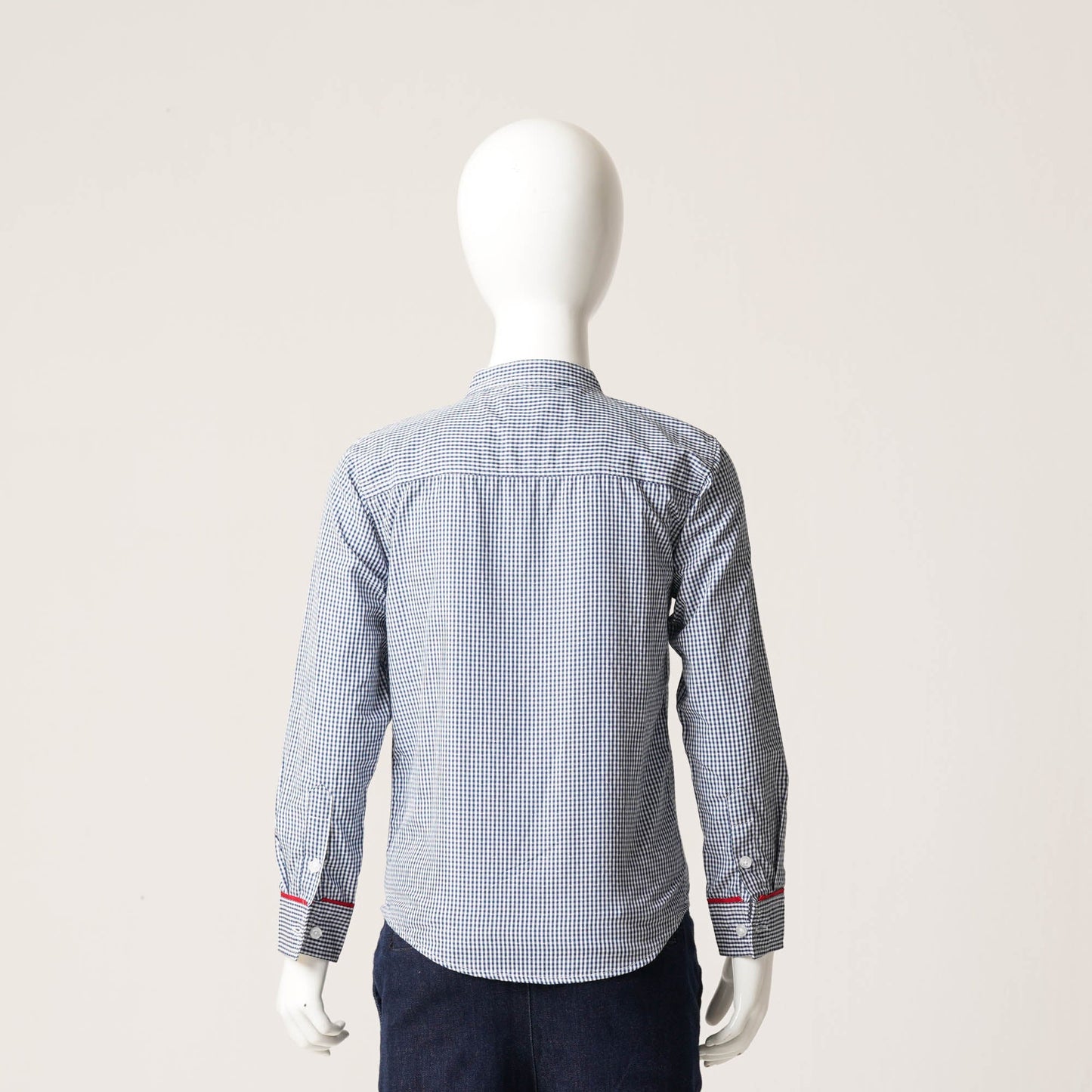 Baby White & Navy Shirt