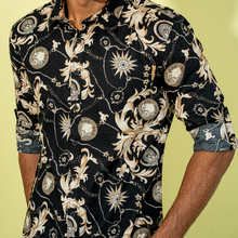 Load image into Gallery viewer, Men&#39;s Black Casual Shirt
