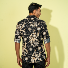 Load image into Gallery viewer, Men&#39;s Black Casual Shirt
