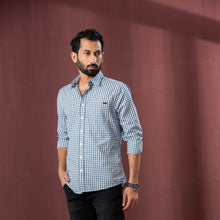 Load image into Gallery viewer, Men’s Olive Check Shirt
