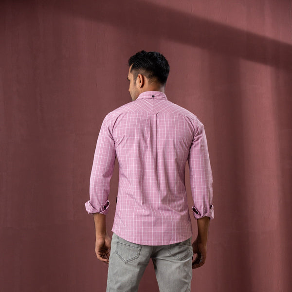 Men’s Rose Check Shirt