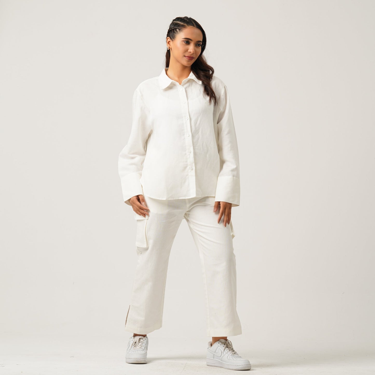 Womens Off White Shirt