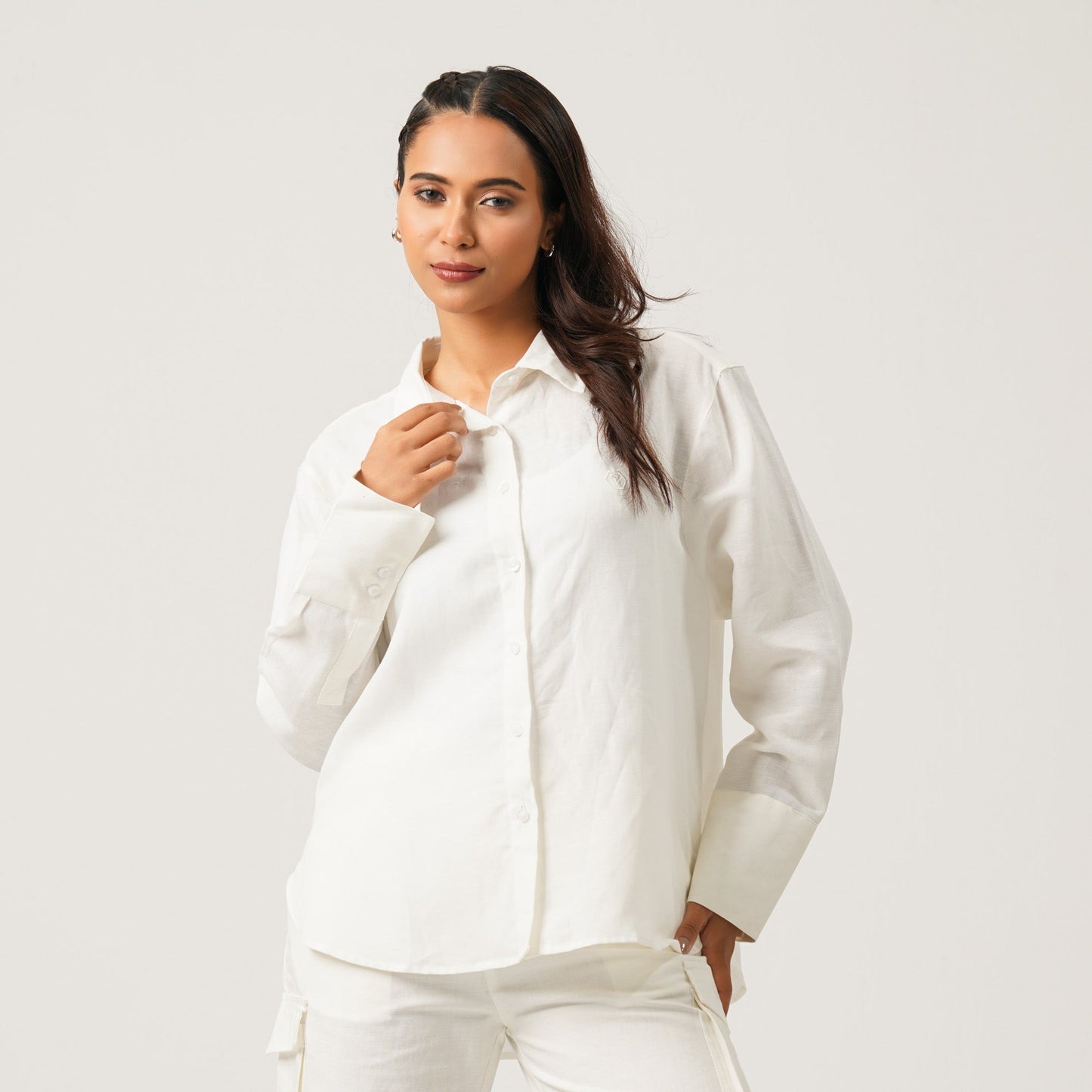 Womens Off White Shirt