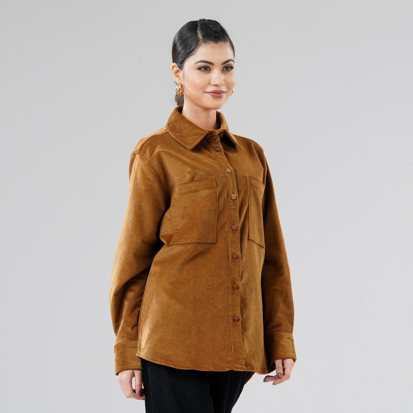 Women Brown Shirt