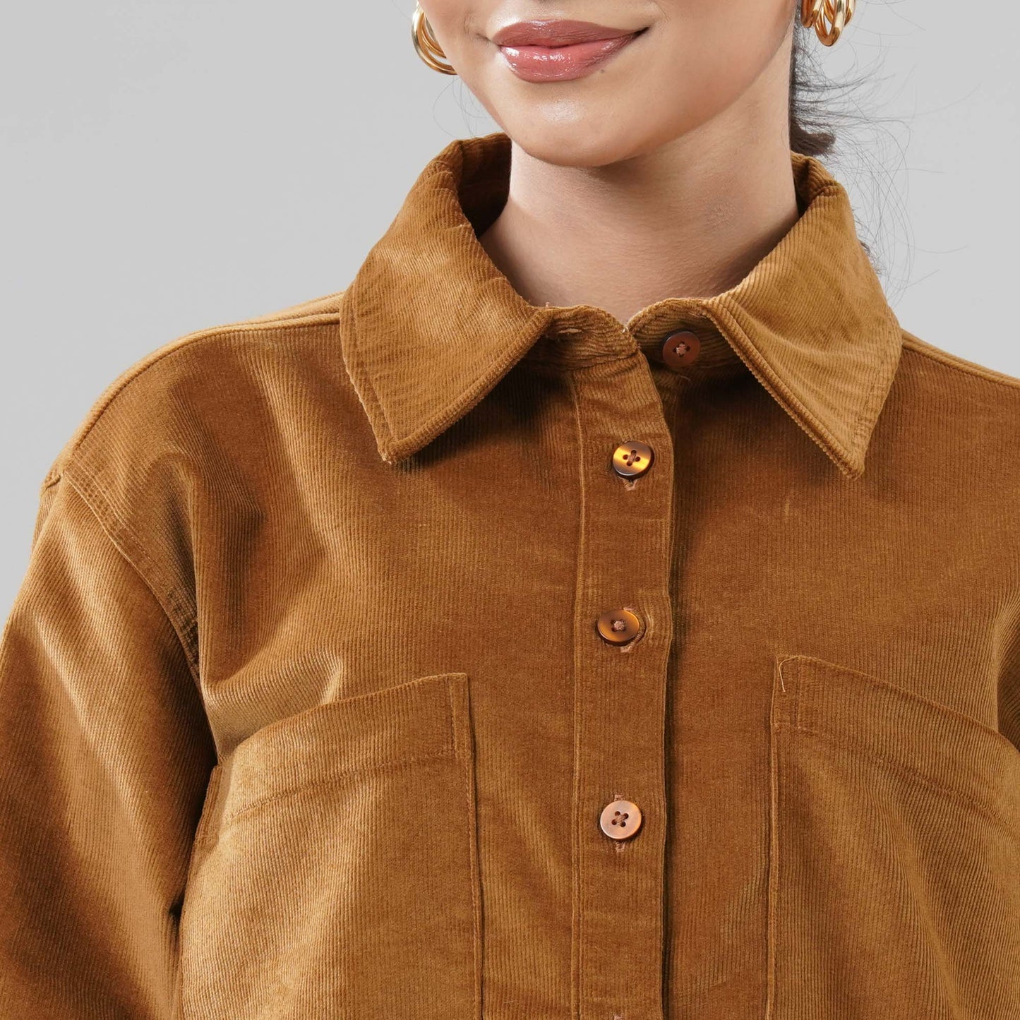 Women Brown Shirt