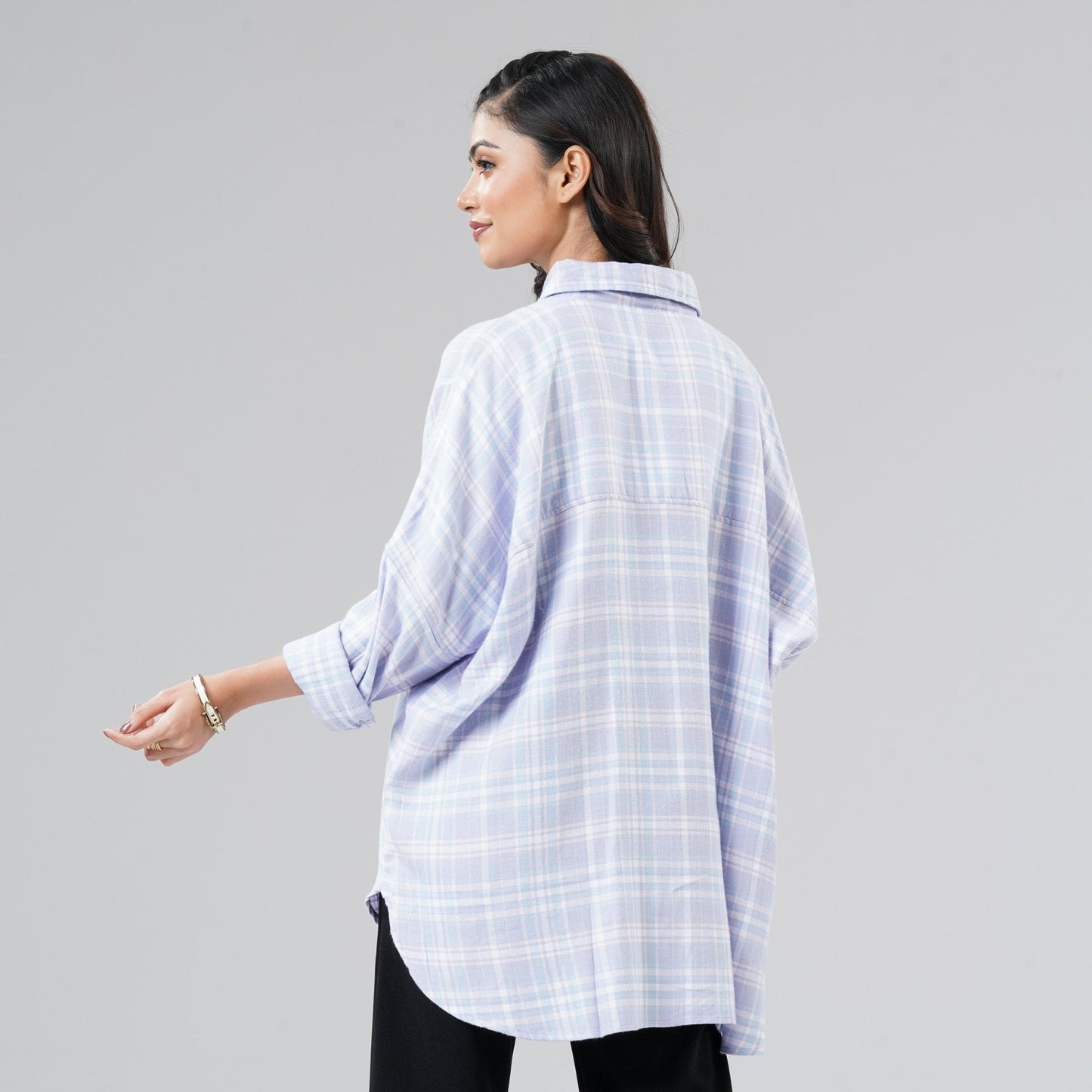 Womens Oversized Cotton Shirt