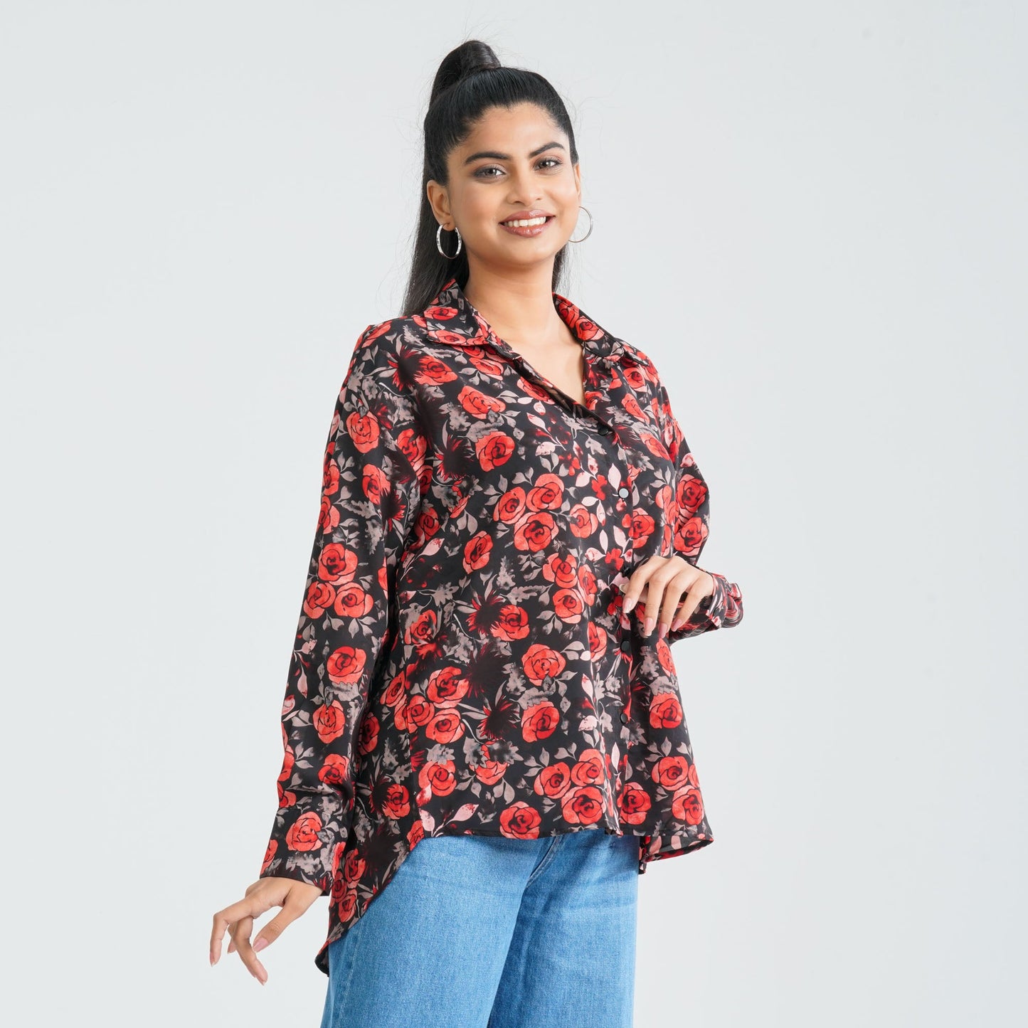 Women Viscose Printed Shirt