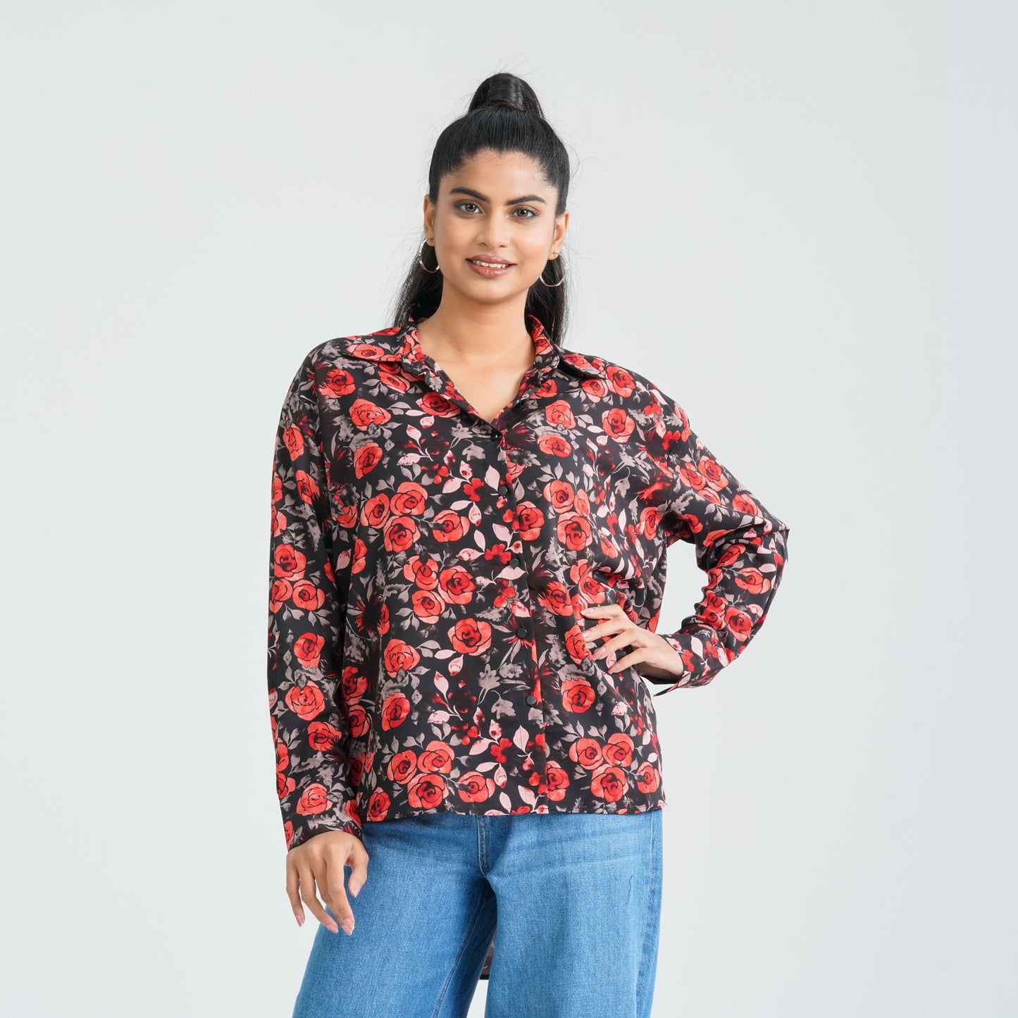 Women Viscose Printed Shirt
