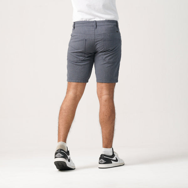 MENS SHORTS PANT-BLUE/WHITE