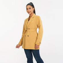 Load image into Gallery viewer, Women&#39;s Brown Trench Coat
