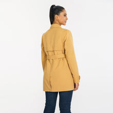 Load image into Gallery viewer, Women&#39;s Brown Trench Coat
