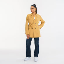 Load image into Gallery viewer, Women&#39;s Brown Trench Coat
