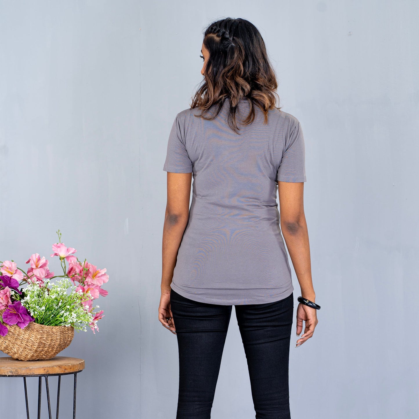 Ladies T-Shirt- Grey