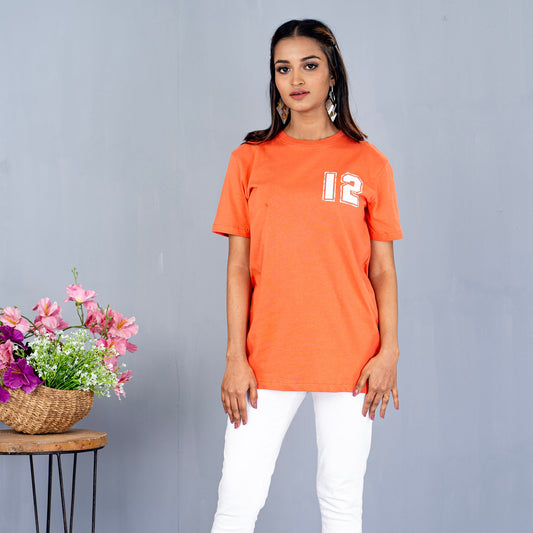 Ladies T-Shirt- Burnt Sienna