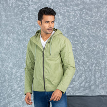 Load image into Gallery viewer, MENS TWILL JACKET- LIGHT GREEN
