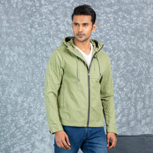 Load image into Gallery viewer, MENS TWILL JACKET- LIGHT GREEN
