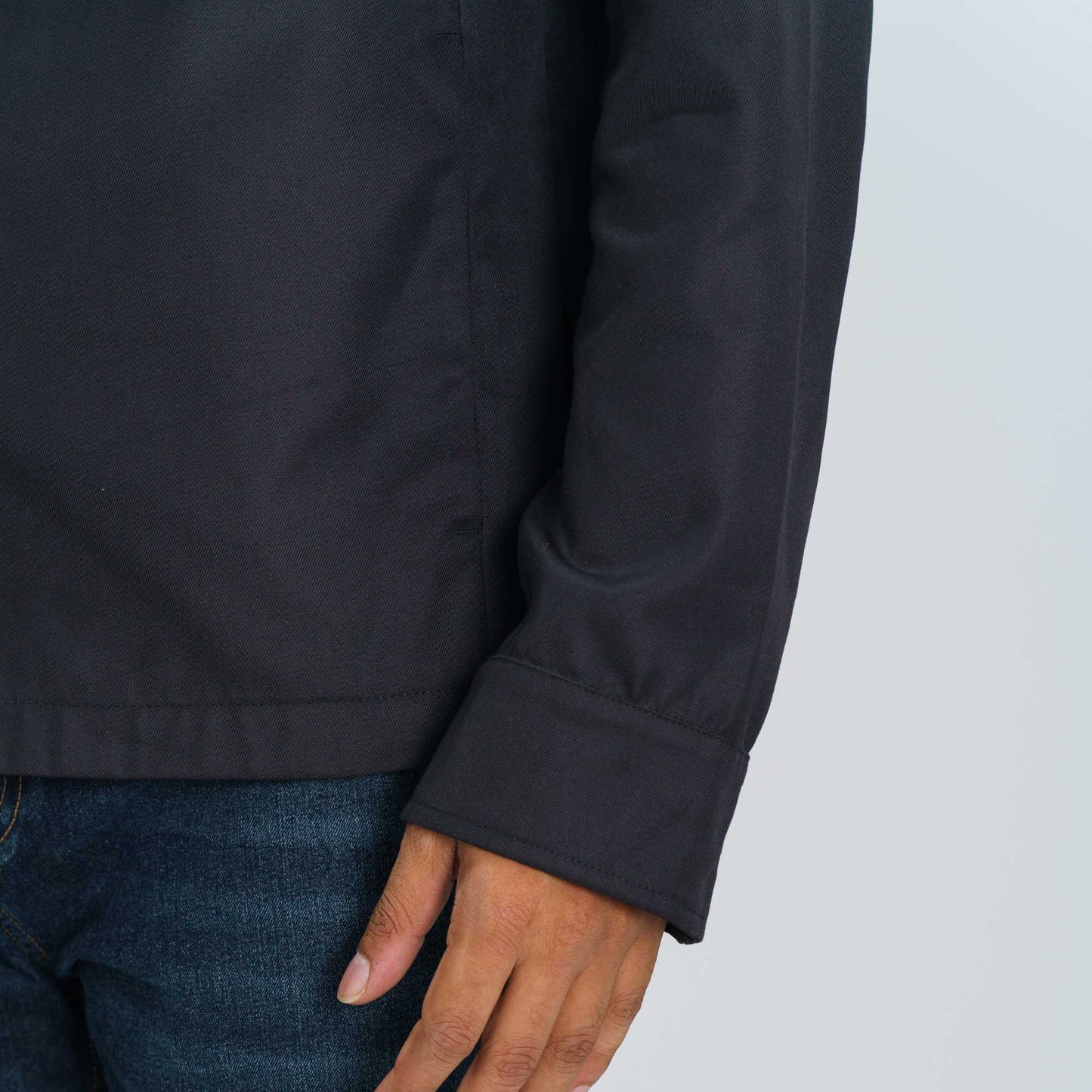 Men’s Black Twill Jacket