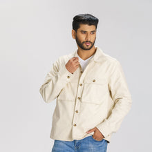 Load image into Gallery viewer, Men’s Ivory Twill Jacket
