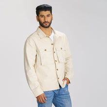 Load image into Gallery viewer, Men’s Ivory Twill Jacket
