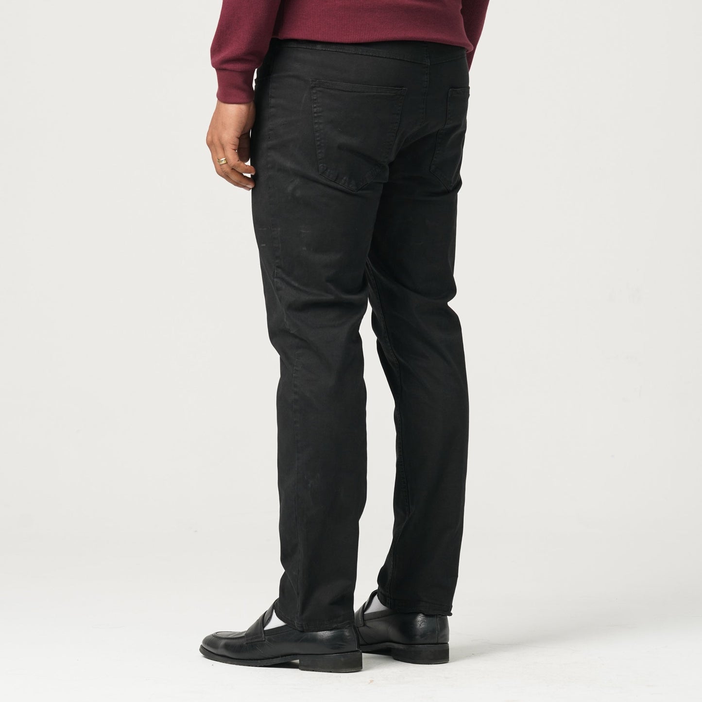 Men’s Black Twill Pant