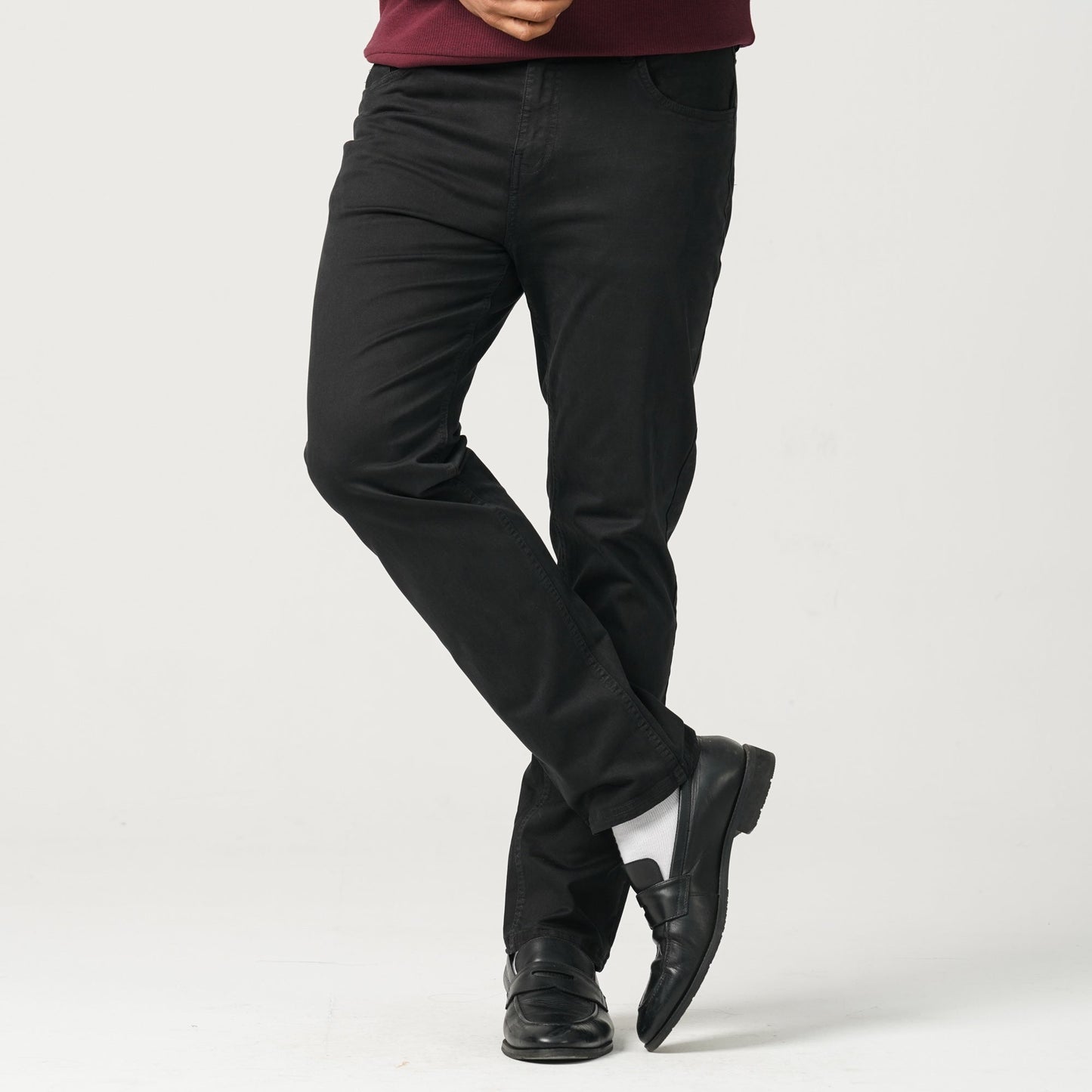 Men’s Black Twill Pant