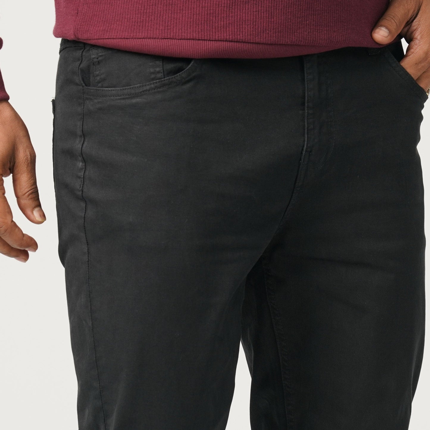 Men’s Black Twill Pant