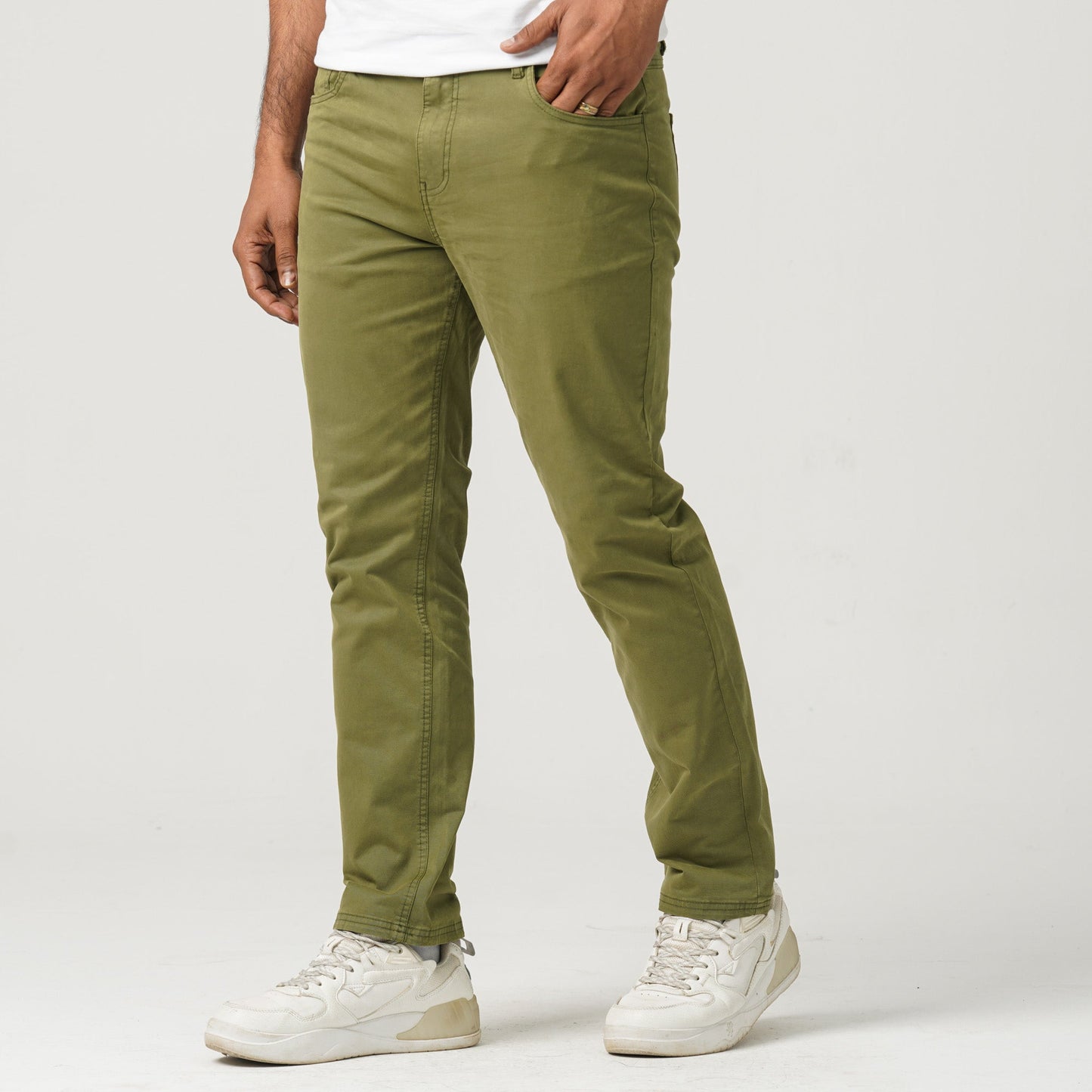 Men’s Olive Twill Pant