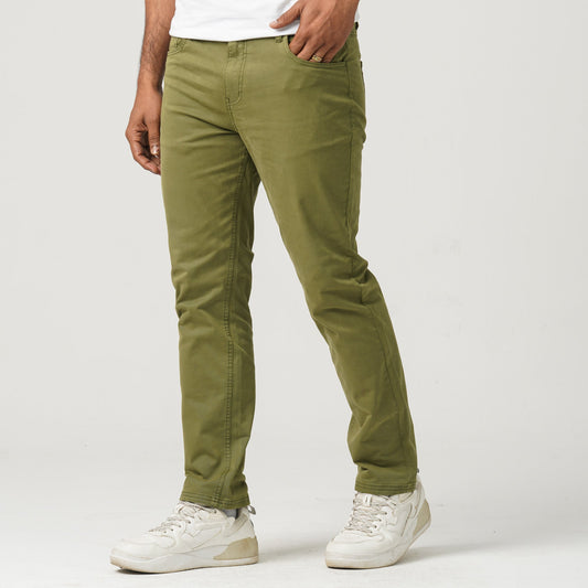 Men’s Olive Twill Pant