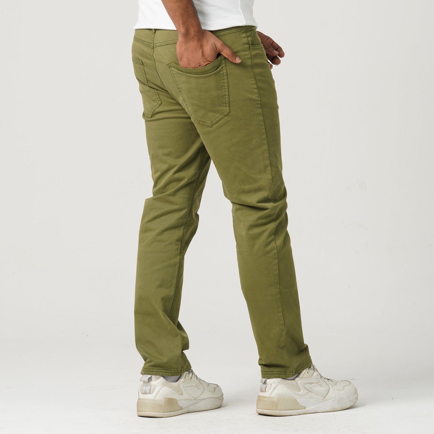 Men’s Olive Twill Pant