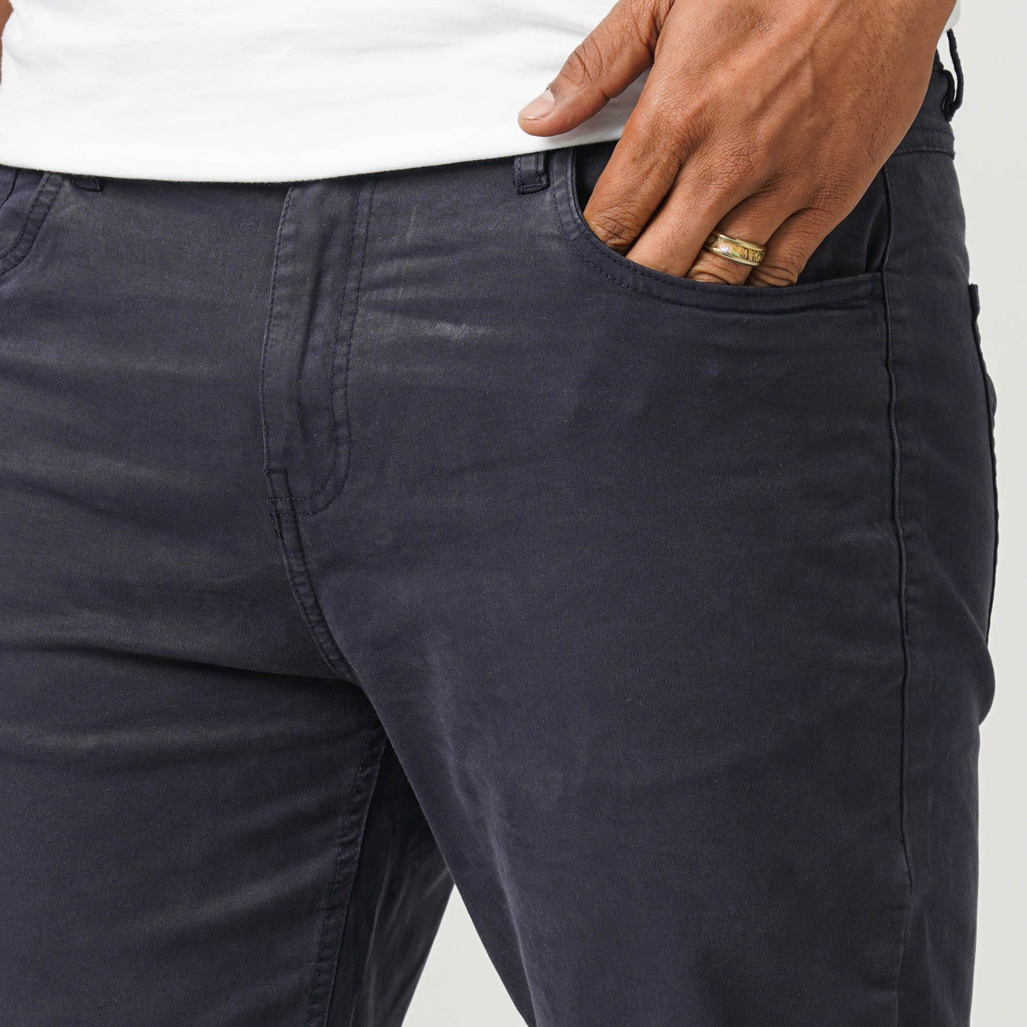 Men’s Navy Twill Pant