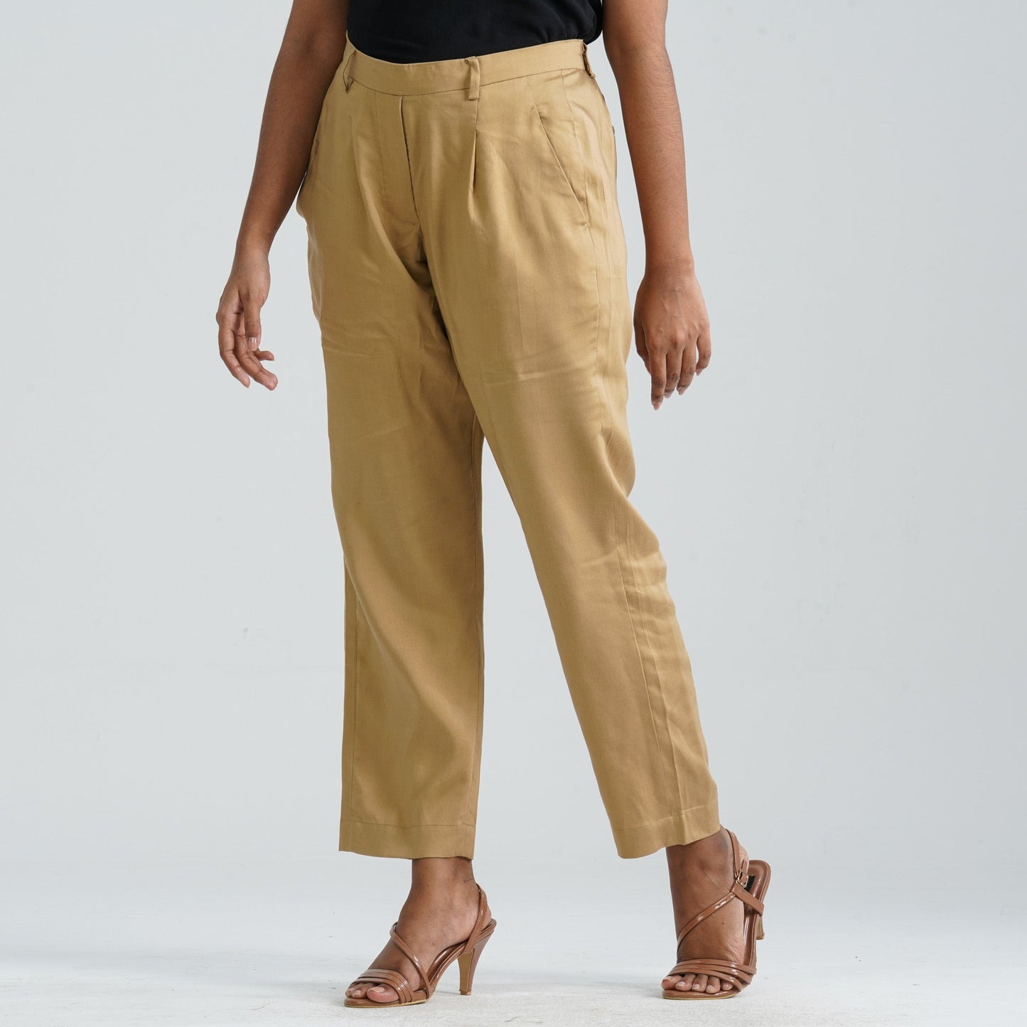 Women’s Khaki Twill Formal Pant
