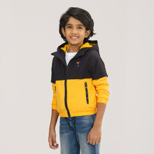 Load image into Gallery viewer, Boys Mustard Yellow Windbreaker
