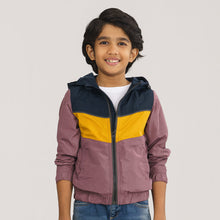 Load image into Gallery viewer, Boys Yellow &amp; Orange Windbreaker
