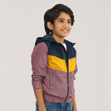 Load image into Gallery viewer, Boys Yellow &amp; Orange Windbreaker
