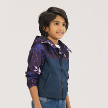 Load image into Gallery viewer, Boys Navy Blue Windbreaker
