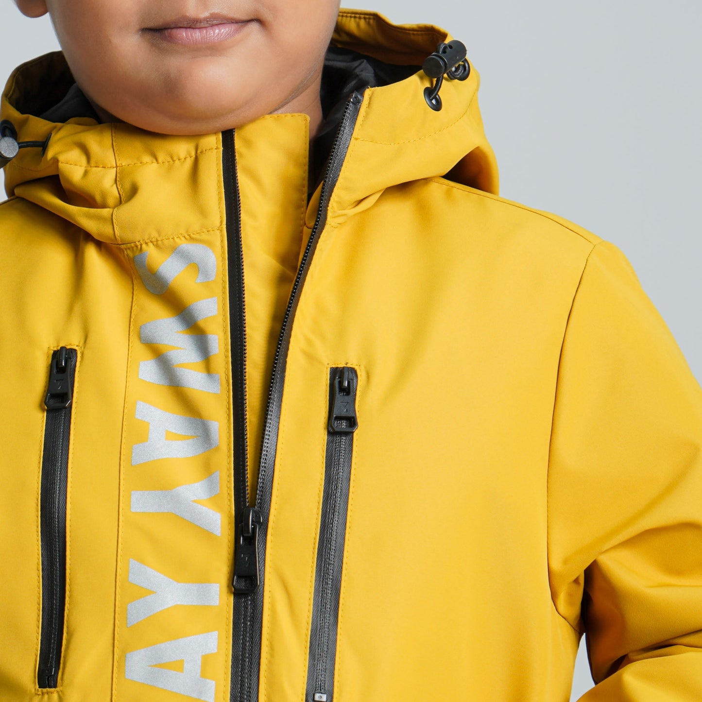 Boy's Mustered Windbreaker