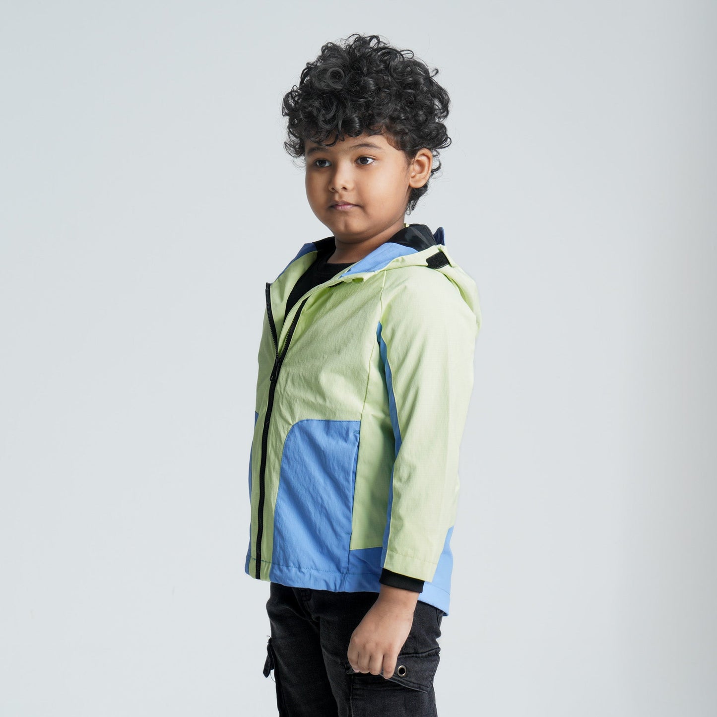 Baby Boys Mint Green Windbreaker